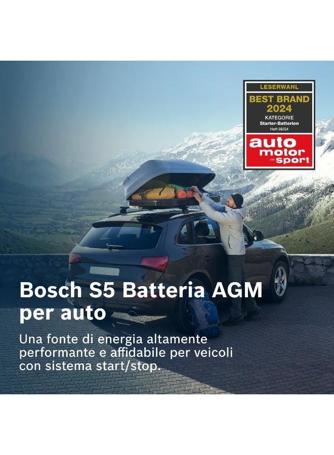 Bosch 0 092 S5 A 080 Rechargeable Starter Battery - Image 4