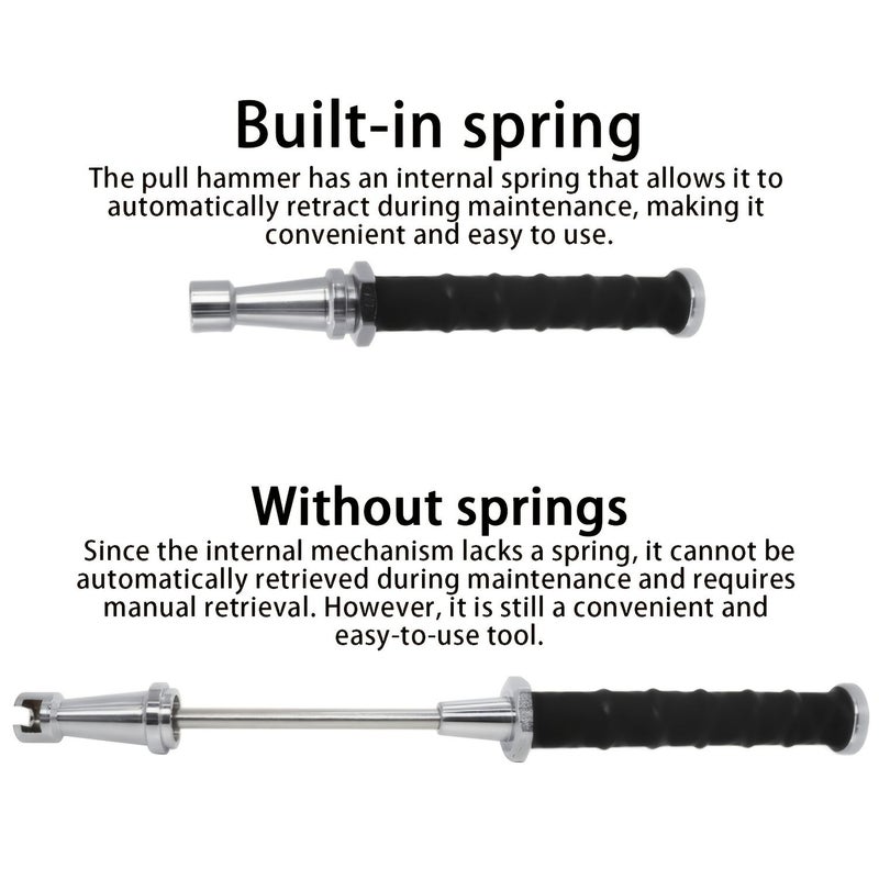 Spring-loaded Hammer for Car Dent and Sag Repair - Image 4