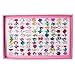 SOTOGO ONEST 100 Pieces Little Girl Rings Jewelry Rings Girl Pretend Play Ring and Dress up Ring Little Girls Gift - Image 4