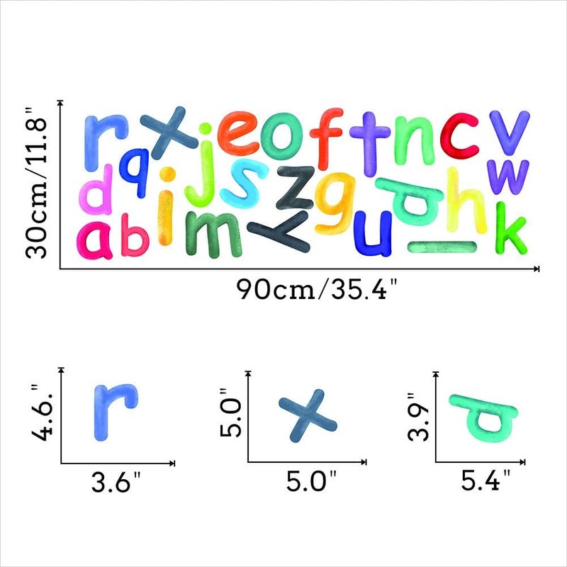 BPA Educational Alphabet Wall Decals for Kids - Image 5