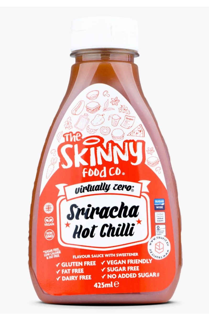 The Skinny Food Co. Skinny Sauce Sriracha Hot Chilli  Sugar Free 425ml  - Image 1