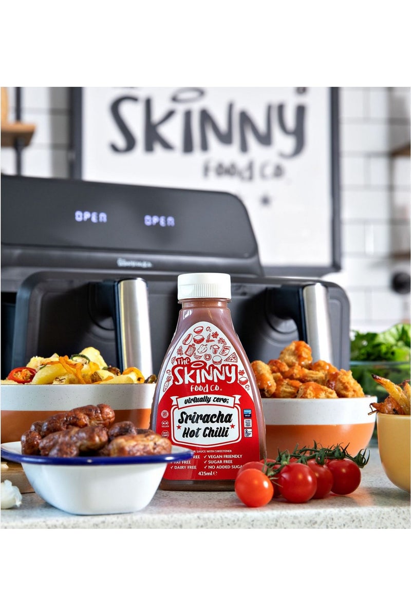 The Skinny Food Co. Skinny Sauce Sriracha Hot Chilli  Sugar Free 425ml  - Image 5