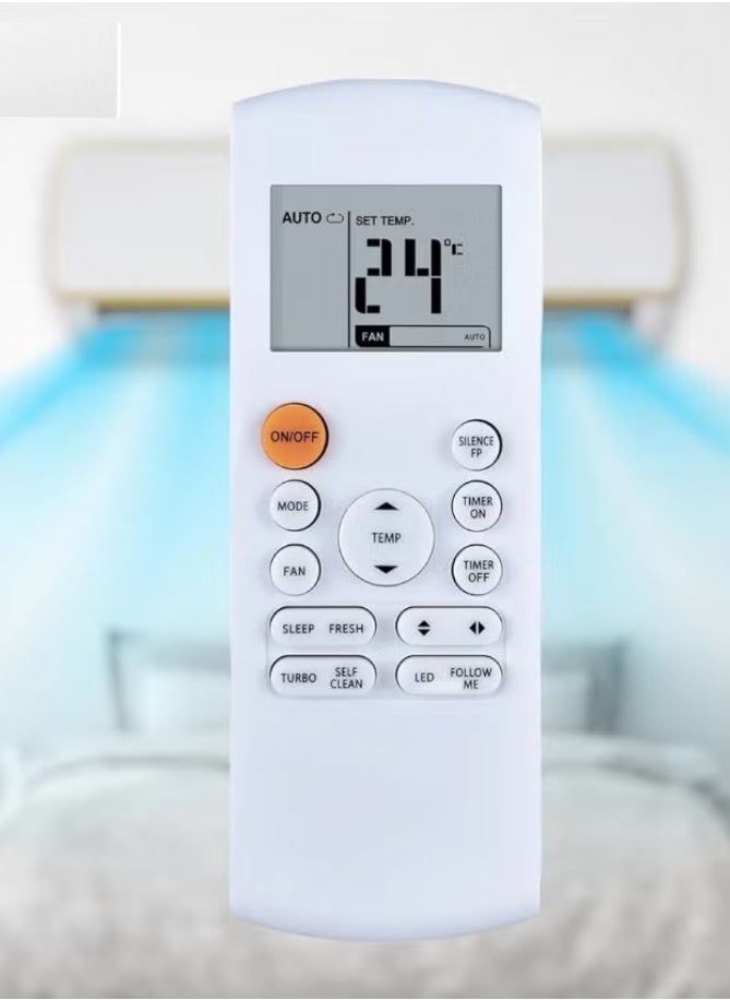 ELTRAZONE New Fit for Midea RG57B/BGE, RG57A4/BGEF, RG57A7/BGEF Wearproof Air Conditioner Remote Control | Reliable Replacement for Midea A/C Units - Image 3