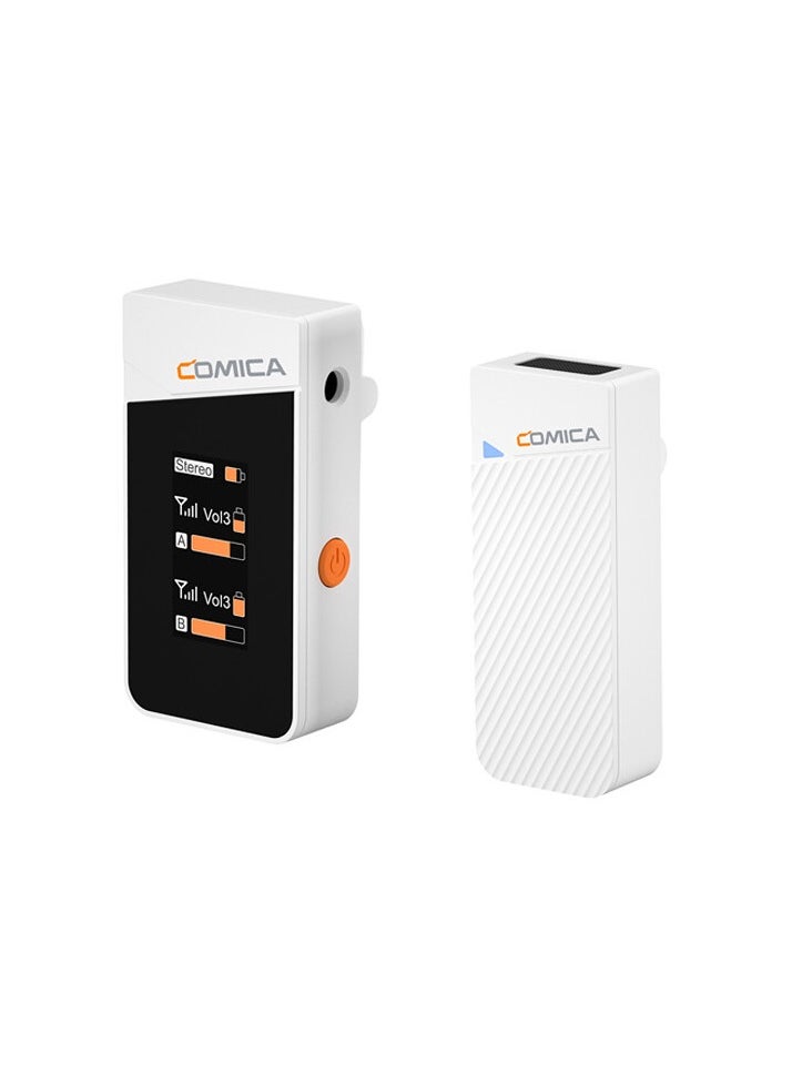 COMICA Comica Audio Vimo C3 2-Person Wireless Microphone (White)  - Image 4
