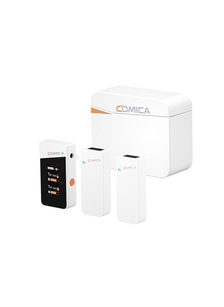 COMICA Comica Audio Vimo C3 2-Person Wireless Microphone (White)  - Image 1