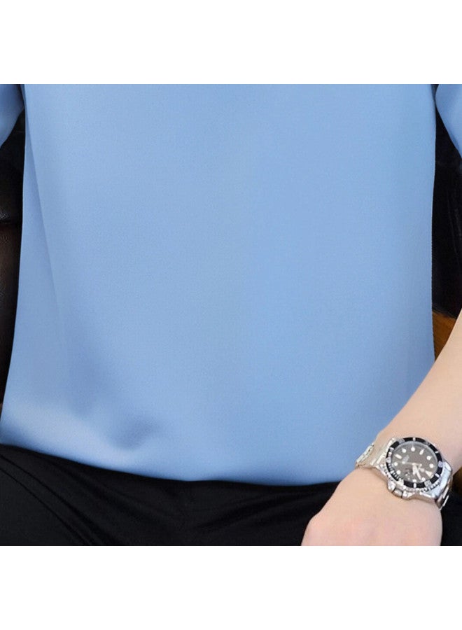 FOLUNSI summer Men's Polo Shirt - Soft, Skin-friendly, Comfortable Solid Color Minimalist Collared Short Tee - Image 5