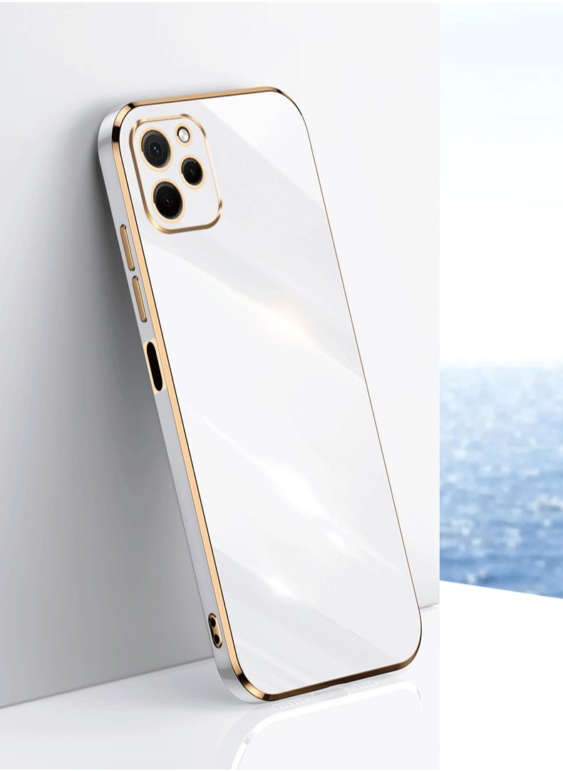 Generic - HUAWEI Nova Y61 4G Mobile Phone Case Cover, Luxury Plating Soft Back Cover, Raised Full Camera Protection - Image 1