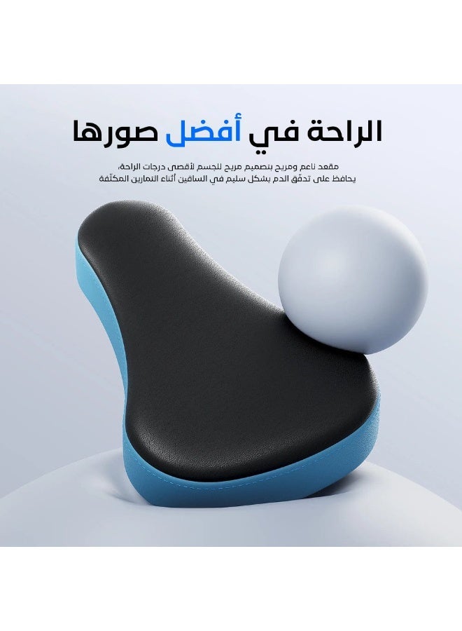 ميراتش جهاز السكوات، ميراش R07، ٢ في ١ (سكوات + تجديف)، سهل التركيب وقابل للطي، جهاز تمرين المؤخرة، وتمارين الأرجل في المنزل - Image 5