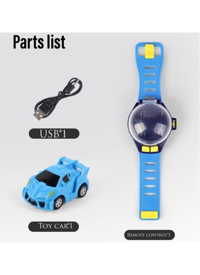 REOCLE Remote Control Car Watch Toys Mini Racing Cars Wrist Toy RC Small Car Interactive Outdoor Birthday Gifts for Boys and Girls  - Image 3