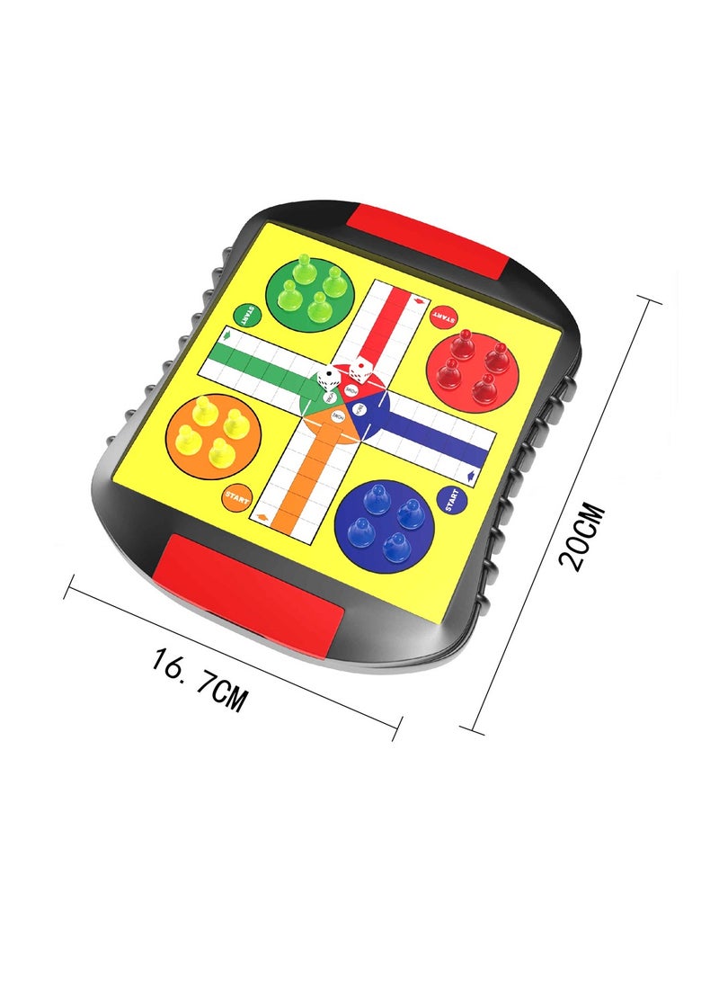 Toyland Portable Travel Magnetic Ludo With Dice Board Game - Image 4