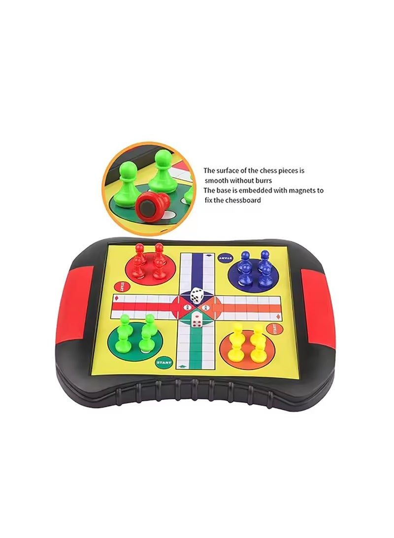 Toyland Portable Travel Magnetic Ludo With Dice Board Game - Image 3