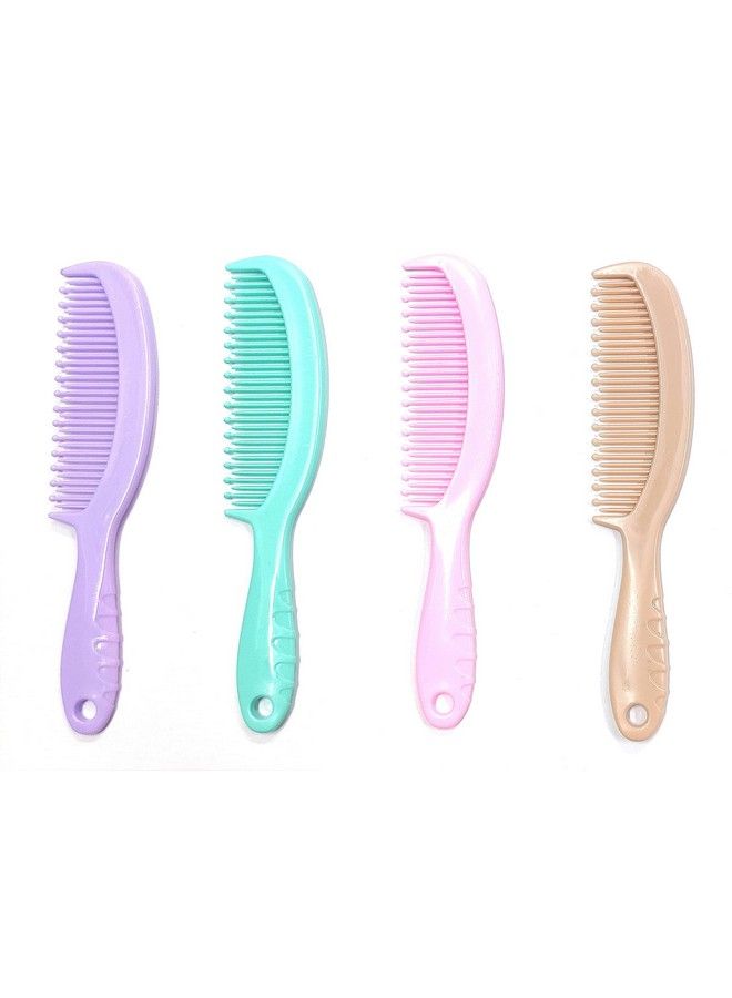 Maple Round Edge Baby Comb Multicolor (Combo Of 4) - Image 1