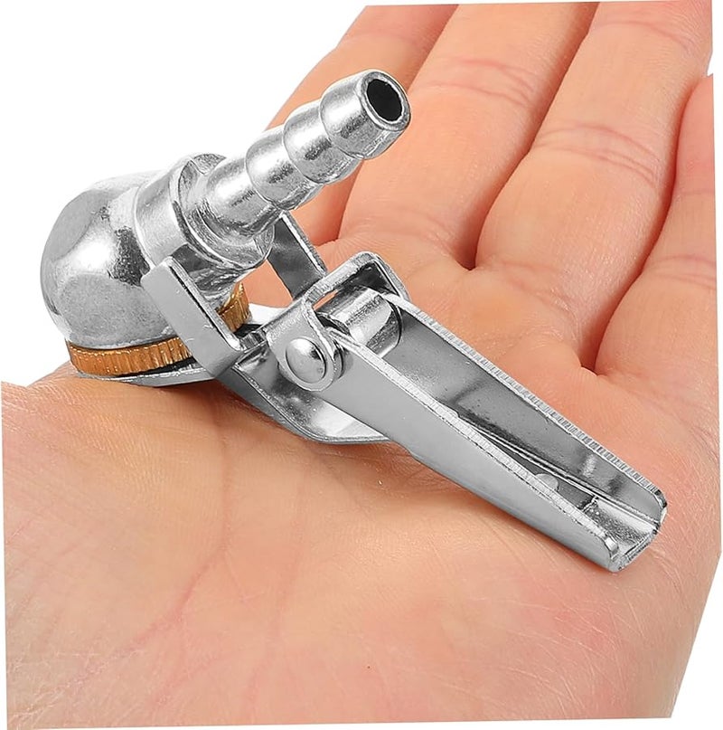 مشبك هواء ثقيل للقفل سريع التوصيل لنفخ الإطارات ميزة التضخيم الفعال - Image 4