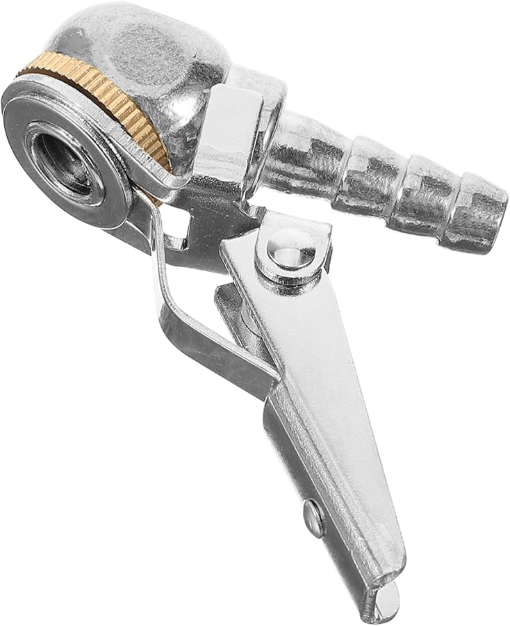 مشبك هواء ثقيل للقفل سريع التوصيل لنفخ الإطارات ميزة التضخيم الفعال - Image 1