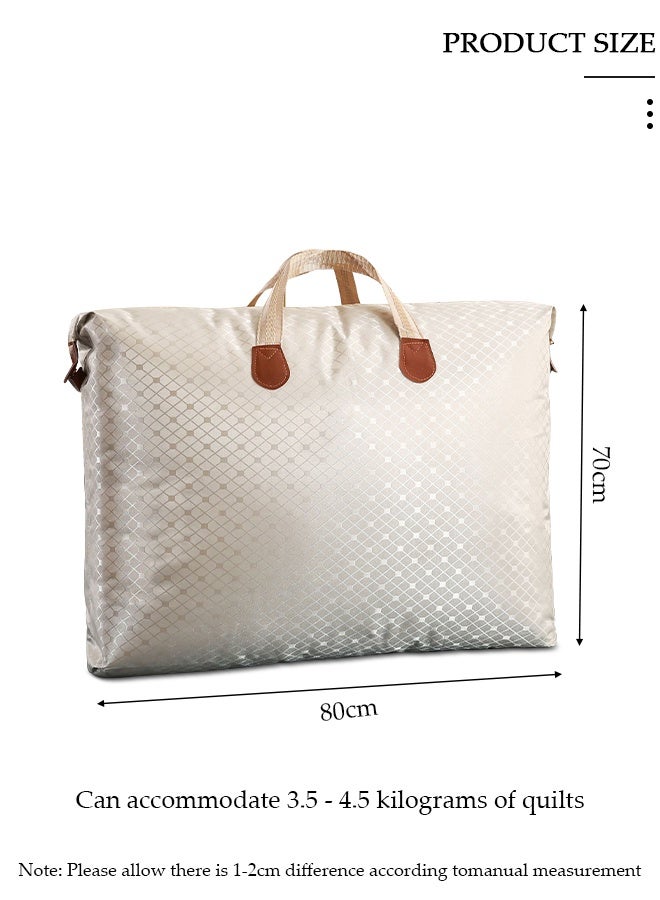 DUNISO Thicken Large Moving Storage Bag , Extra Large Zipper Storage Box, Clothes, Toys, Blanket Storage Bag, Bedding, Duvet, Quilt Dustproof  Moistureproof Reusable Moving Tote Bag for Traveling，Packing - Image 2