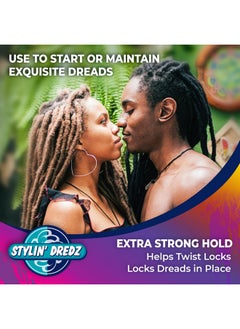 Stylin Dredz Extra Strong Hold Twisiting Gel Toffee Super Shine Formula Single  - Image 5