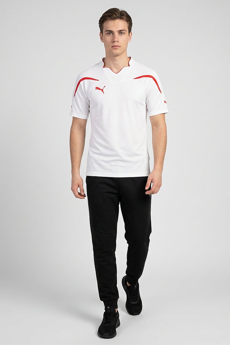 PUMA Men Sportswear Fit Short Sleeve Training T-Shirts, White - Image 2