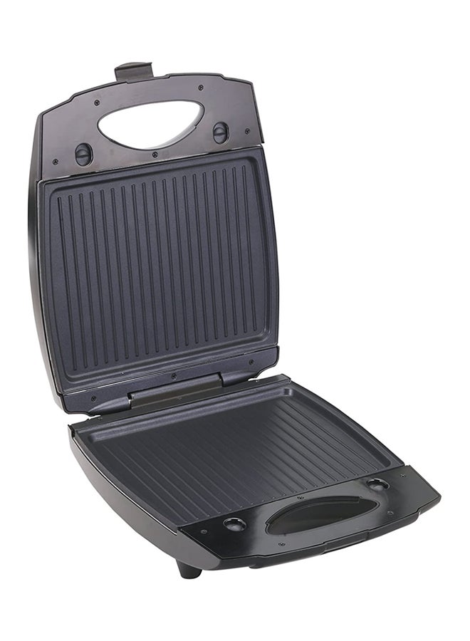 BLACK+DECKER Sandwich Maker, 4 Slots, Non-Stick, Interchangeable Grill Plates, Thermostat Control, Ready to Cook Lights, Easy Dishes, Cool Touch Handle, 1400 W TS4080-B5 Black - Image 5