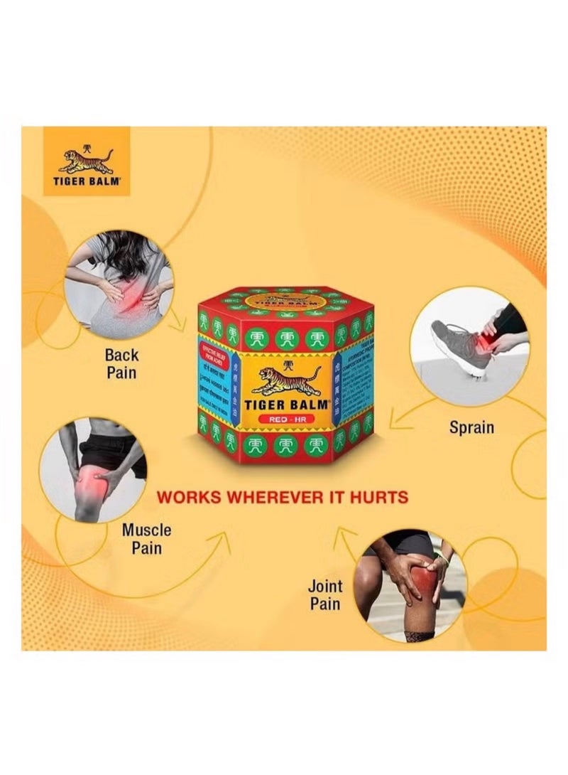 TIGER Two Pieces of Tiger Balm HR Pain Relieving Ointment - Image 3