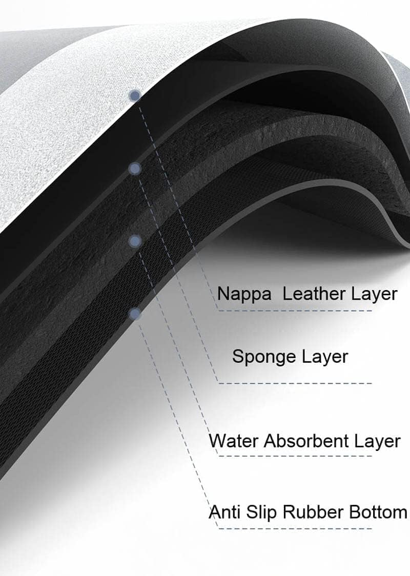 SKVM Memory Foam Water Absorbent Rectangular Shape Mat for Bathroom Kitchen Floor Door Entrance Anti Slip Foot Skid Shower mat (Design 7) - Image 4