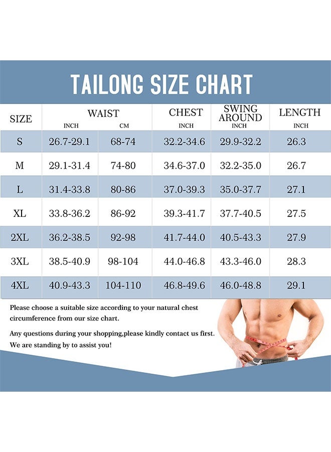 Men's Compression Shapewear Tank Top – Slimming Undershirt Vest for Chest and Tummy Control, Sleeveless Body Shaper (White) - Image 2