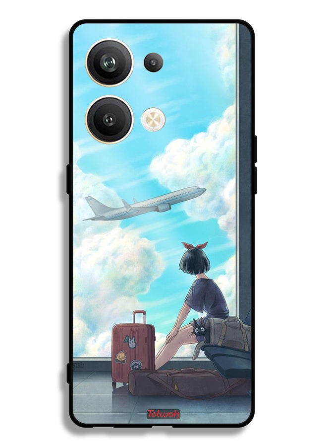 Tolwak Oppo Reno9 Pro Plus 5G Protective Case Cover Travel Art - Image 2