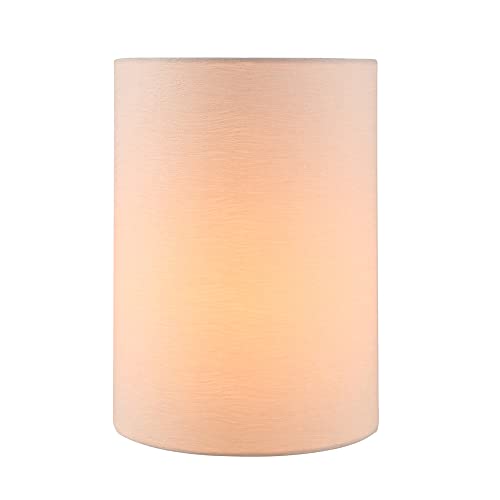 Aspen Creative 31303 Contemporary Drum (Cylinder) Shaped Spider Construction Lamp Shade in Off White with Texture, 8" wide (8" x 8" x 11") - Image 5