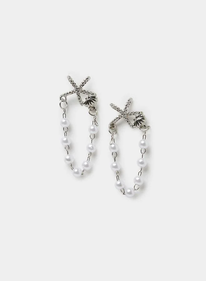 ستايلي Starfish Earrings