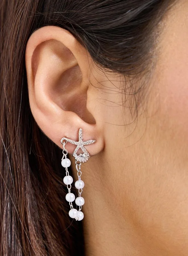 ستايلي Starfish Earrings