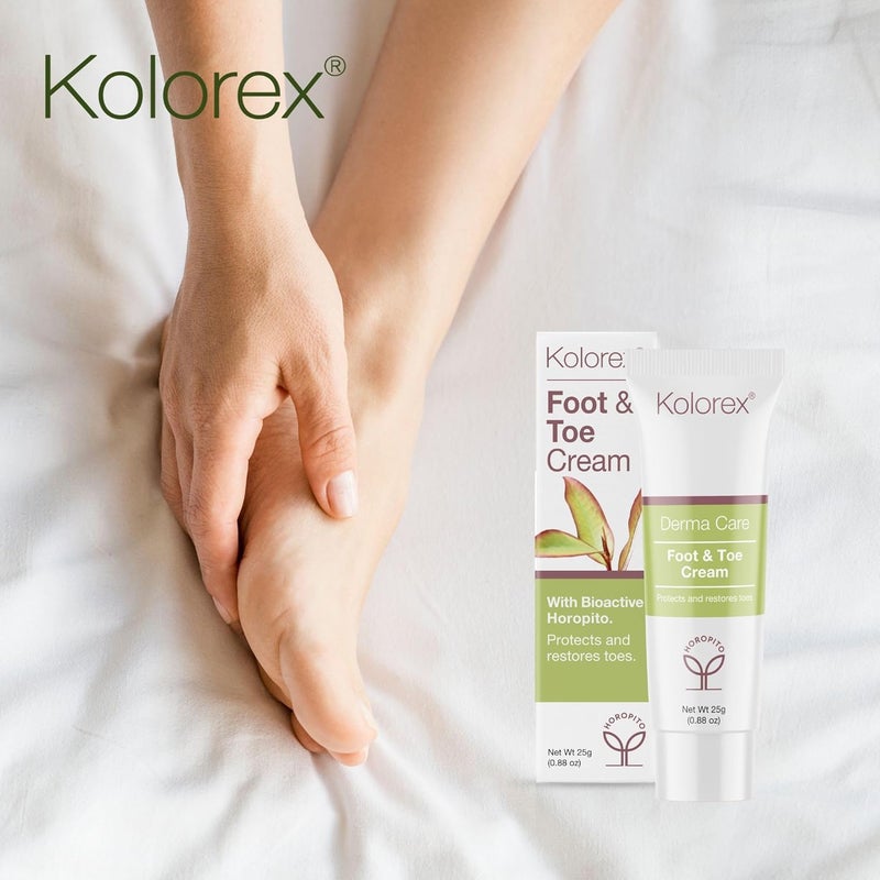 Kolorex® Foot & Toe Care Cream - 25g, Natural Remedy for Athlete's Foot with Bioactive Horopito - Image 5
