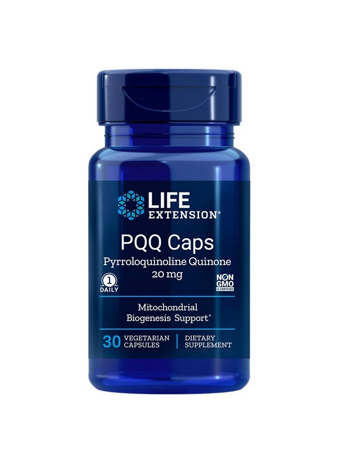 لايف إكستنشن كبسولات Life Extension PQQ، بيرولوكينولين كينون، 20 مليجرام، 30 كبسولة نباتية. عبوة من زجاجتين. - Image 1