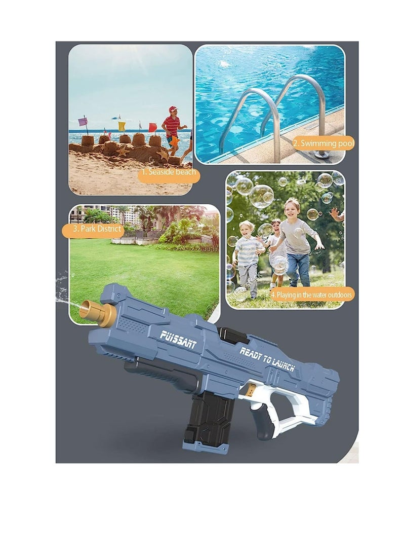 مسدسات ماء كهربائية، مسدسات ماء ألعاب كهربائية (زرقاء) - Image 3