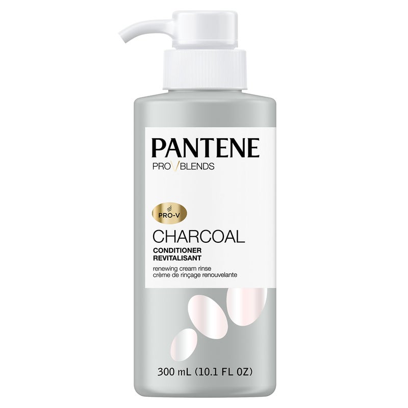 Pantene Pro-v Blends Charcoal Conditioner, 10.1 Fluid Ounce - Image 1