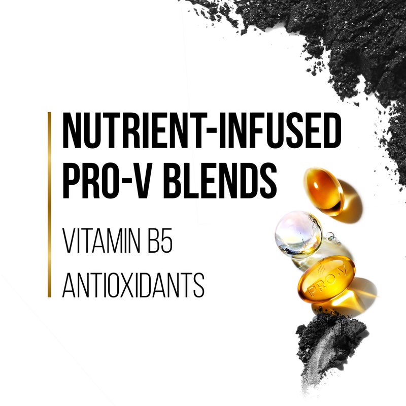 Pantene Pro-v Blends Charcoal Conditioner, 10.1 Fluid Ounce - Image 5