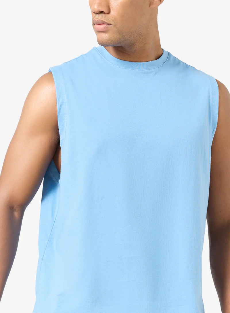 Seventy Five Basics  Oversized Drop Shoulder Vest for Men | Best Price UAE