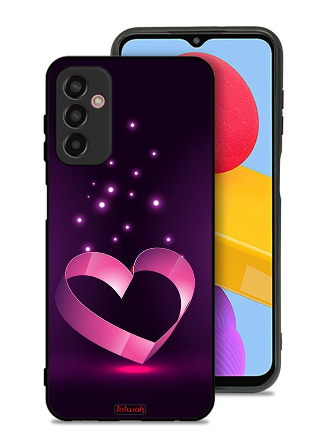 Tolwak Samsung Galaxy M23 Protective Case Cover Heart Art - Image 1