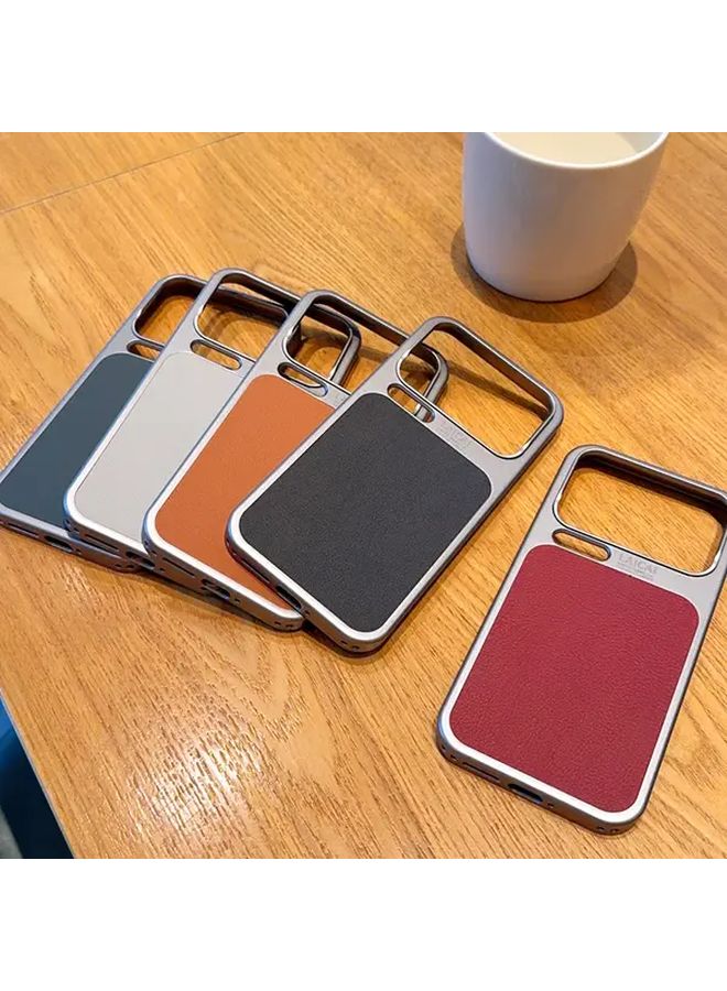 Black Lychee Pattern PU Leather Case For Xiaomi 17 Series Phone Black - Image 4