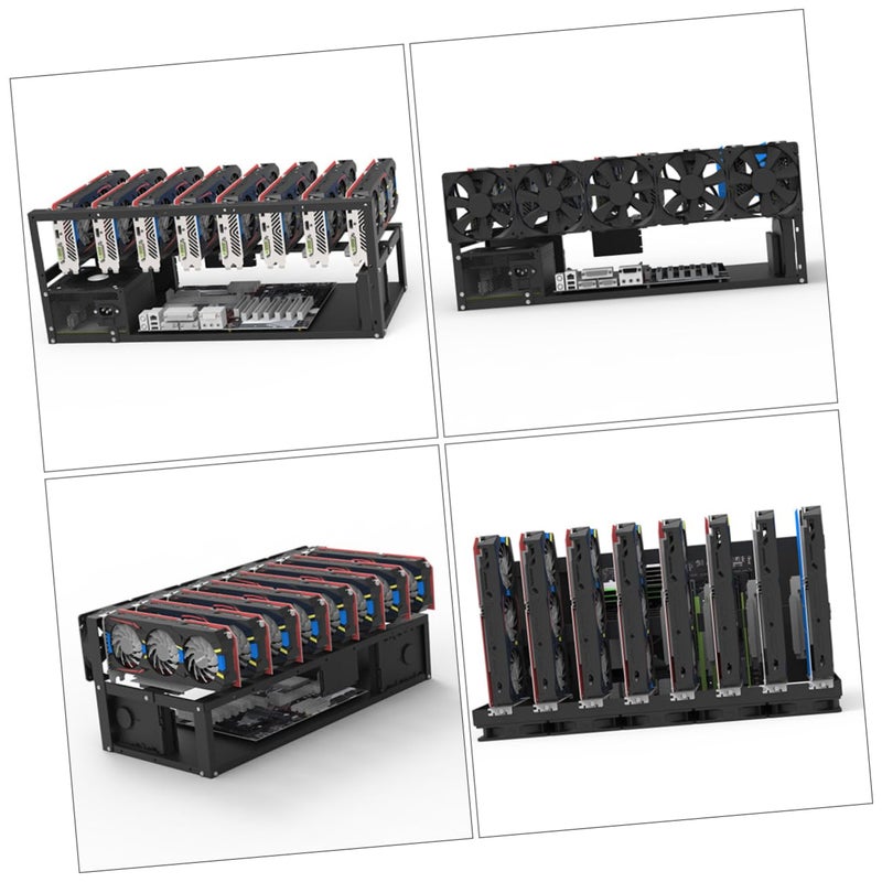 Vertical GPU Mount Bracket Open Air Computer PCIe Holder for Mining Rig Accessory - Image 5