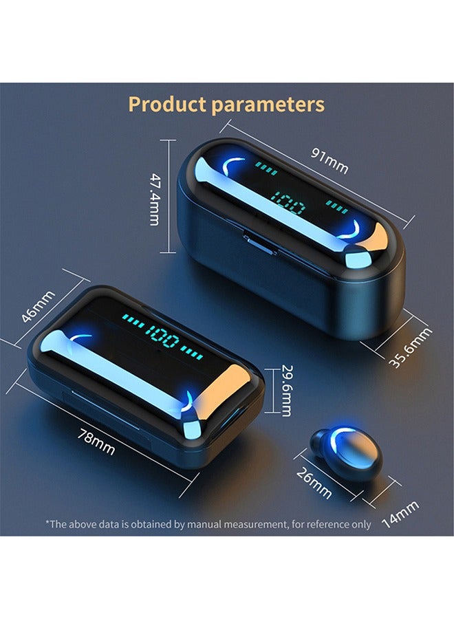 LED Light Bluetooth Headphones With Charging Case - Image 2