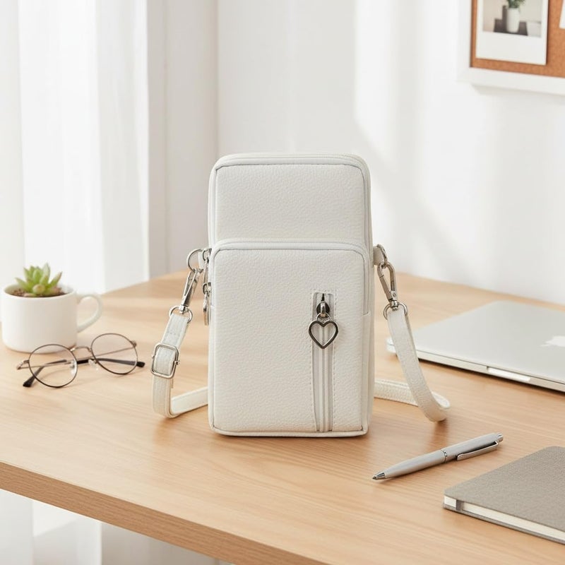 JANKS Small Crossbody Bag for Women - Mini Phone Purses with Crossbody Strap and Wallet - Nylon Arm Bag - Image 3