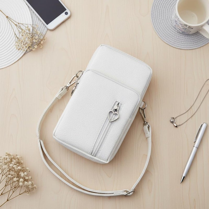 JANKS Small Crossbody Bag for Women - Mini Phone Purses with Crossbody Strap and Wallet - Nylon Arm Bag - Image 4