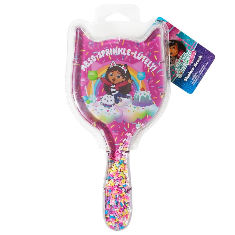 LUV HER Kidsâ€™ Detangling Confetti Hair Brush â€“ Fun Gabby's Dollhouse Design, Gentle on Wet & Dry Hair, Ideal for Kids Ages 3+, Makes Hair Care Fun and Easy - Image 5