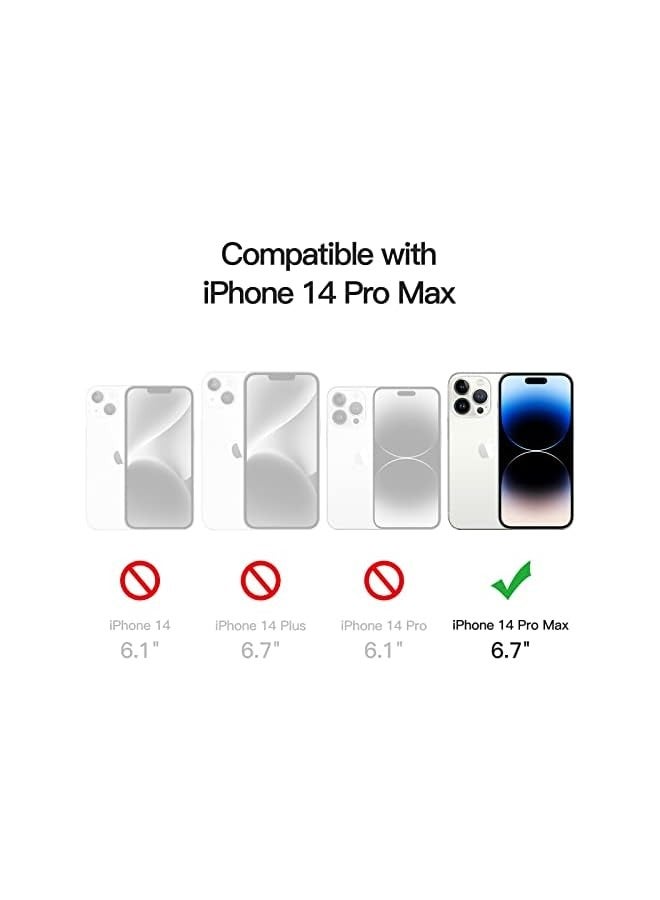 جي تيك واقي شاشة بتغطية كاملة للخصوصية من JETech لهاتف iPhone 14 Pro Max مقاس 6.7 بوصات مع واقي عدسة الكاميرا، طبقة زجاجية مقواة مضادة للتجسس، عبوتان لكل منهما - Image 3