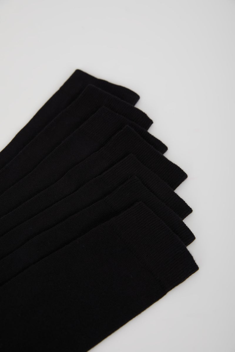 DeFacto Man Man 7 Piece Cotton Long Socks - Image 4