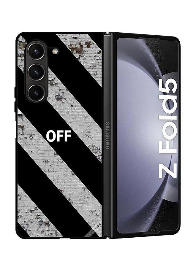 Covernex Protective Case Cover For Samsung Galaxy Z Fold 5 Off Vintage Wall - Image 1