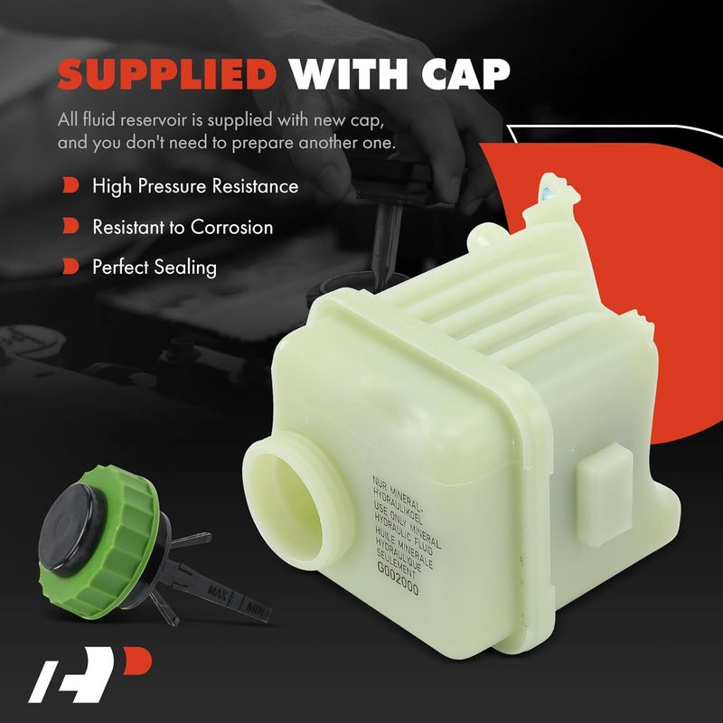 A-Premium Power Steering Reservoir with Cap - Image 4