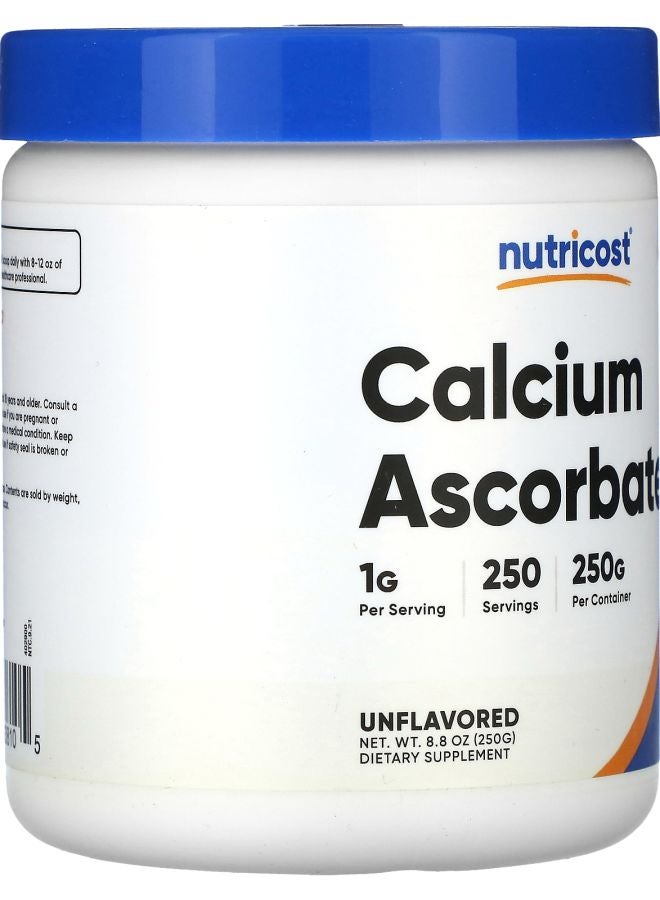 Nutricost Calcium Ascorbate Unflavored 8.8 oz (250 g) - Image 2