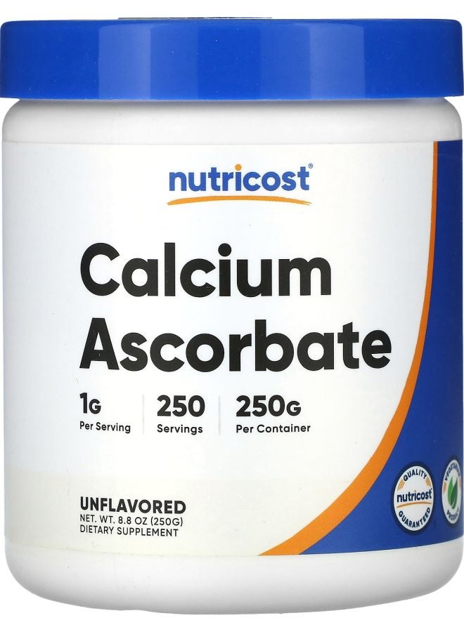 Nutricost Calcium Ascorbate Unflavored 8.8 oz (250 g) - Image 1