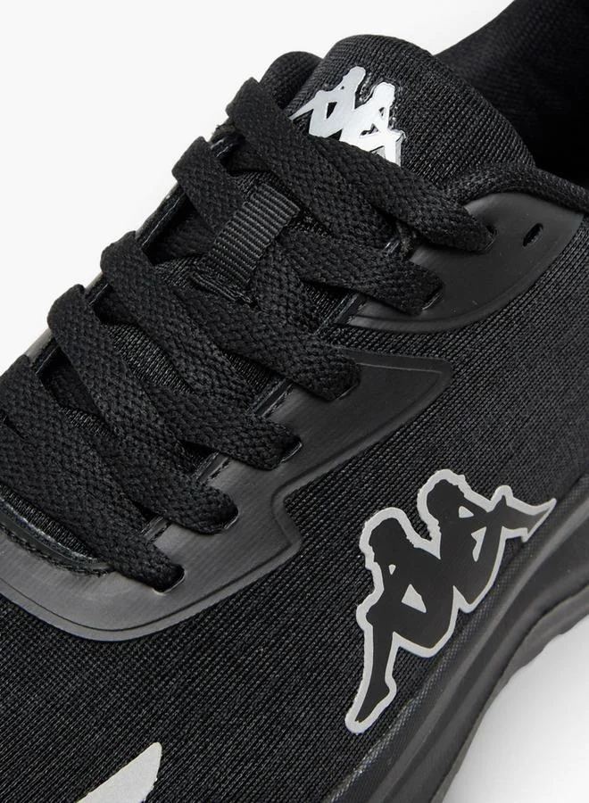 Kappa BLACK Women Logo Lace-Up Sports Shoes for Women | Best Price UAE