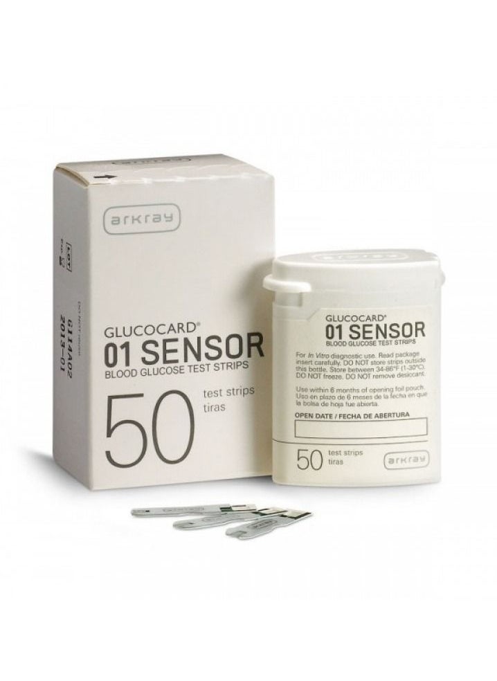 arkray - Glucocard 01 Sensor 50 Test Strip - Image 1